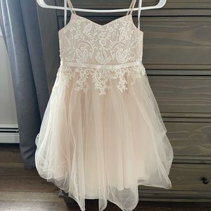 David’s Bridal Flower Girl Dress